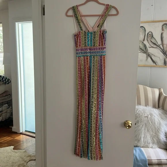 Saylor Eli Sequin Column Dress - Picture 7 of 7